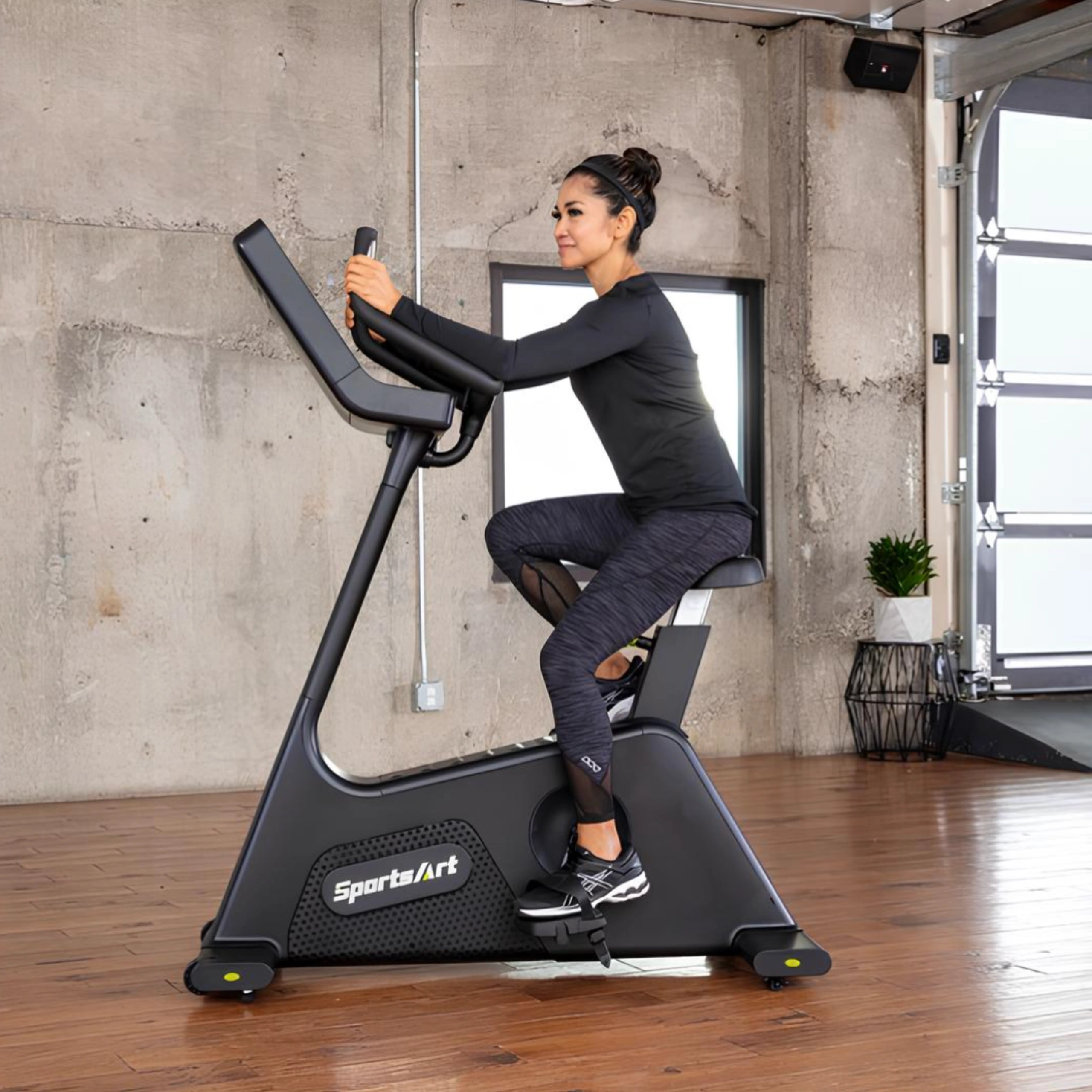 SportsArt C573U Eco-Natural Upright Cycle: Premium Comfort & Reliability - Exercise Bike - Image 2