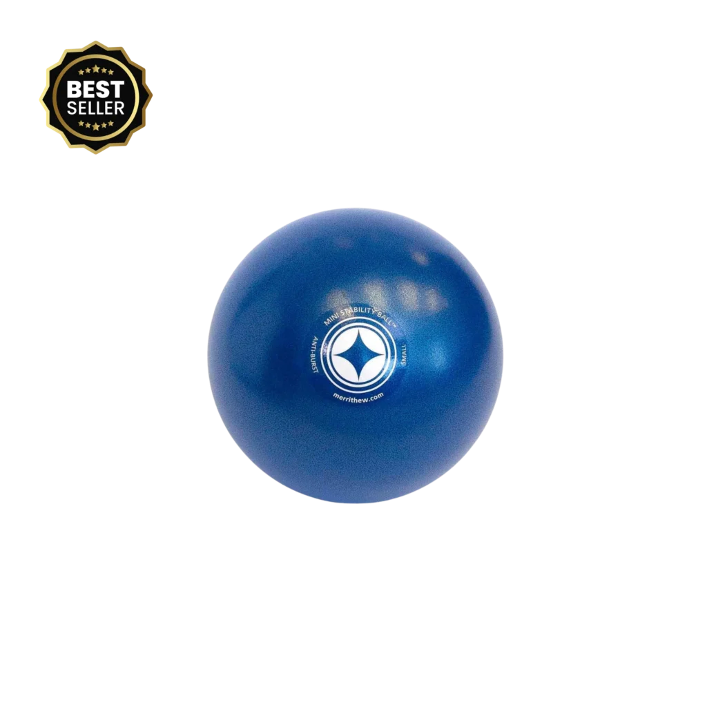 Merrithew Mini Stability Ball Blue (Small) | Anti-Burst Core Training