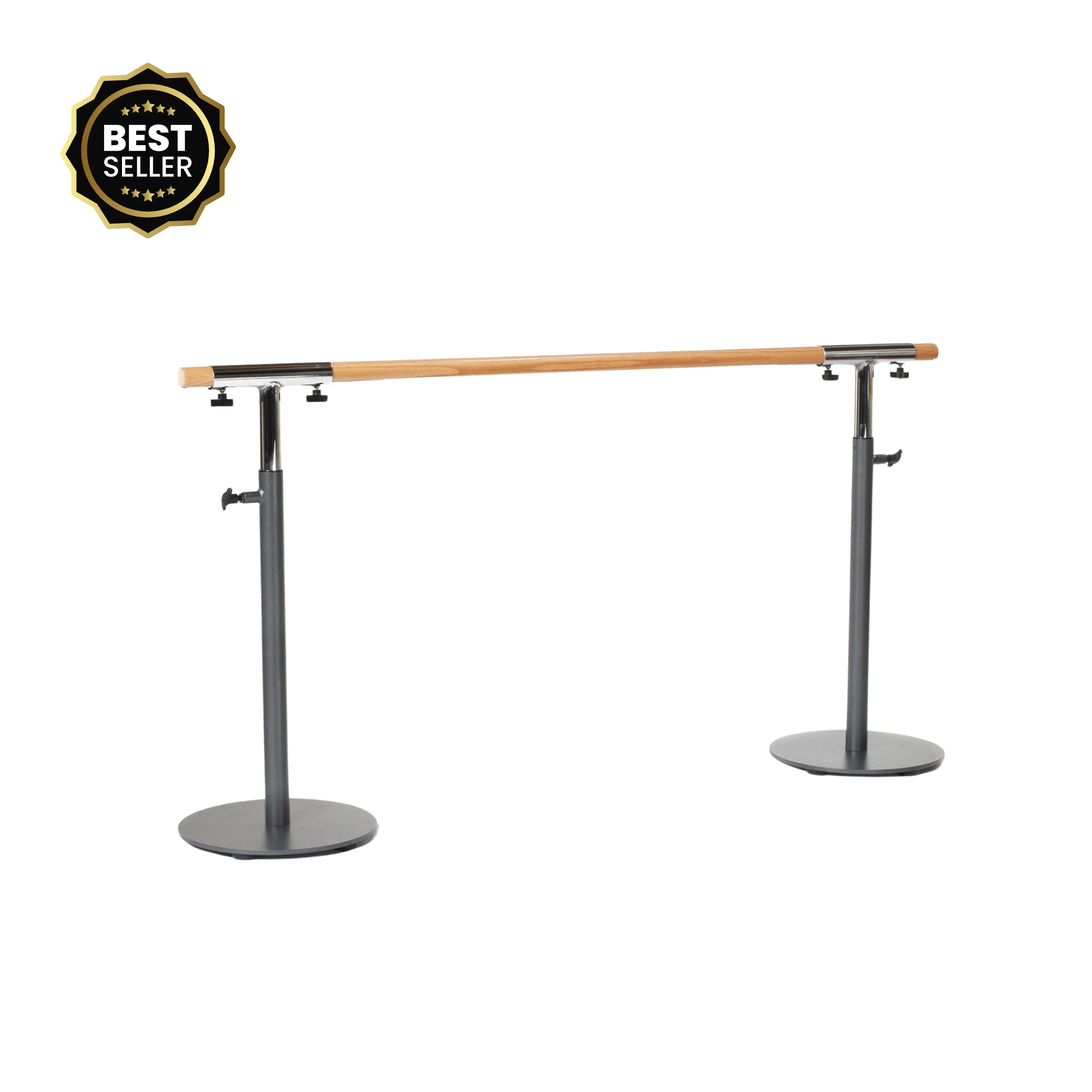 Merrithew Stability Barre - 6 Ft (Gray) | Professional Pilates Equipment