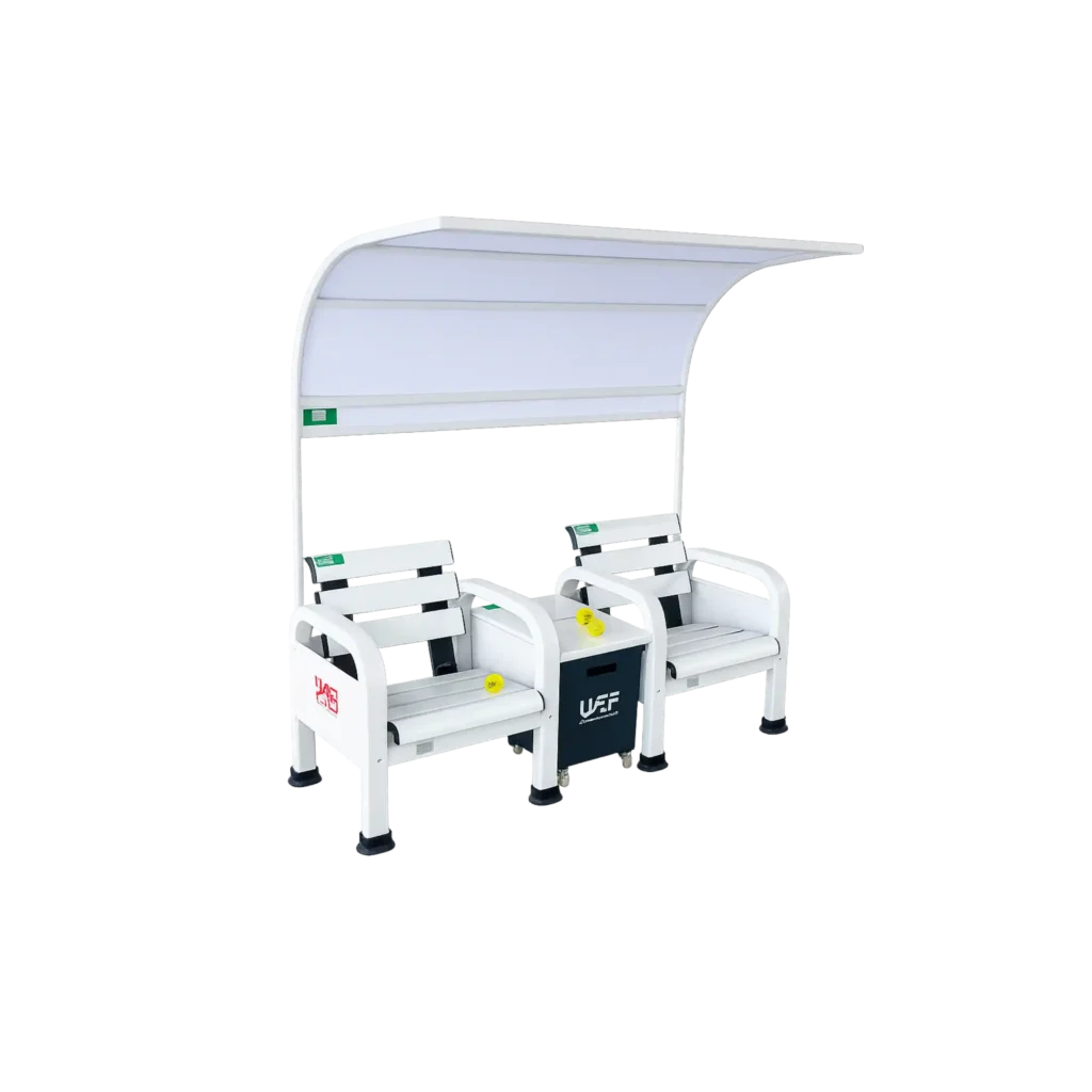 White Canopy for TP-078 Rest Chair | Professional Court Equipment