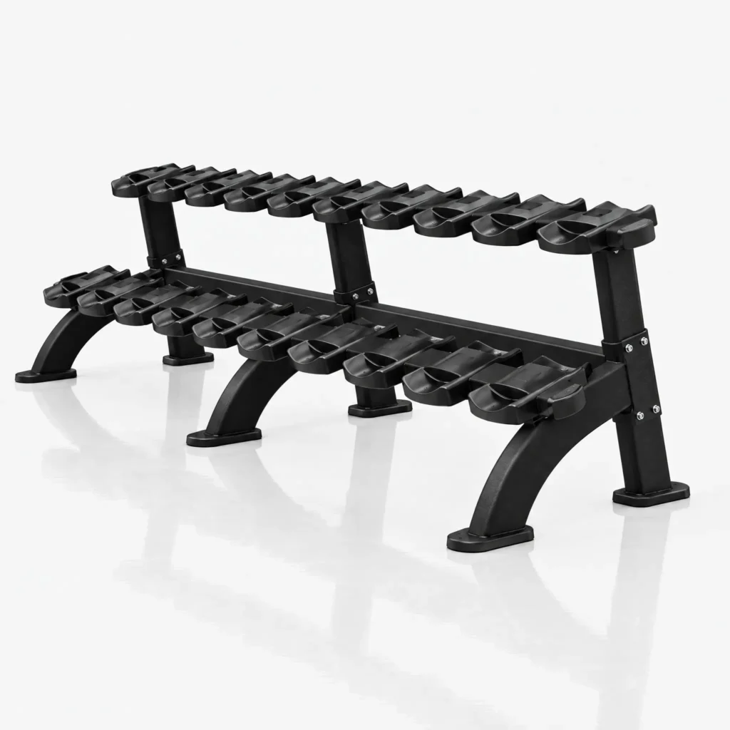 Double Tier Dumbbell Rack