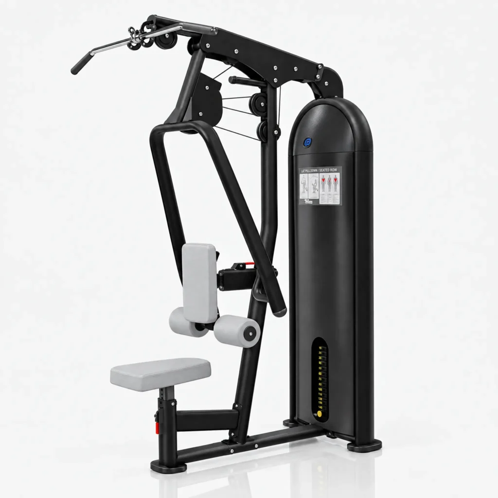 Lat Pulldown and Low Row Machine