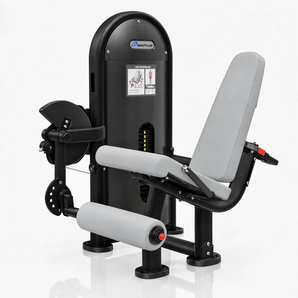 Side Mount Leg Extension Machine